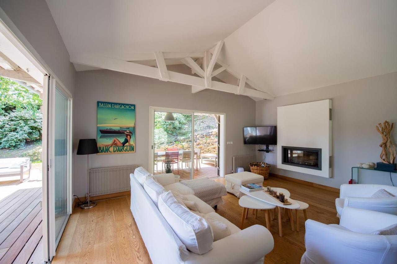 Villa Spacieuse A Arcachon, Proche Plages, Jardin Eksteriør bilde